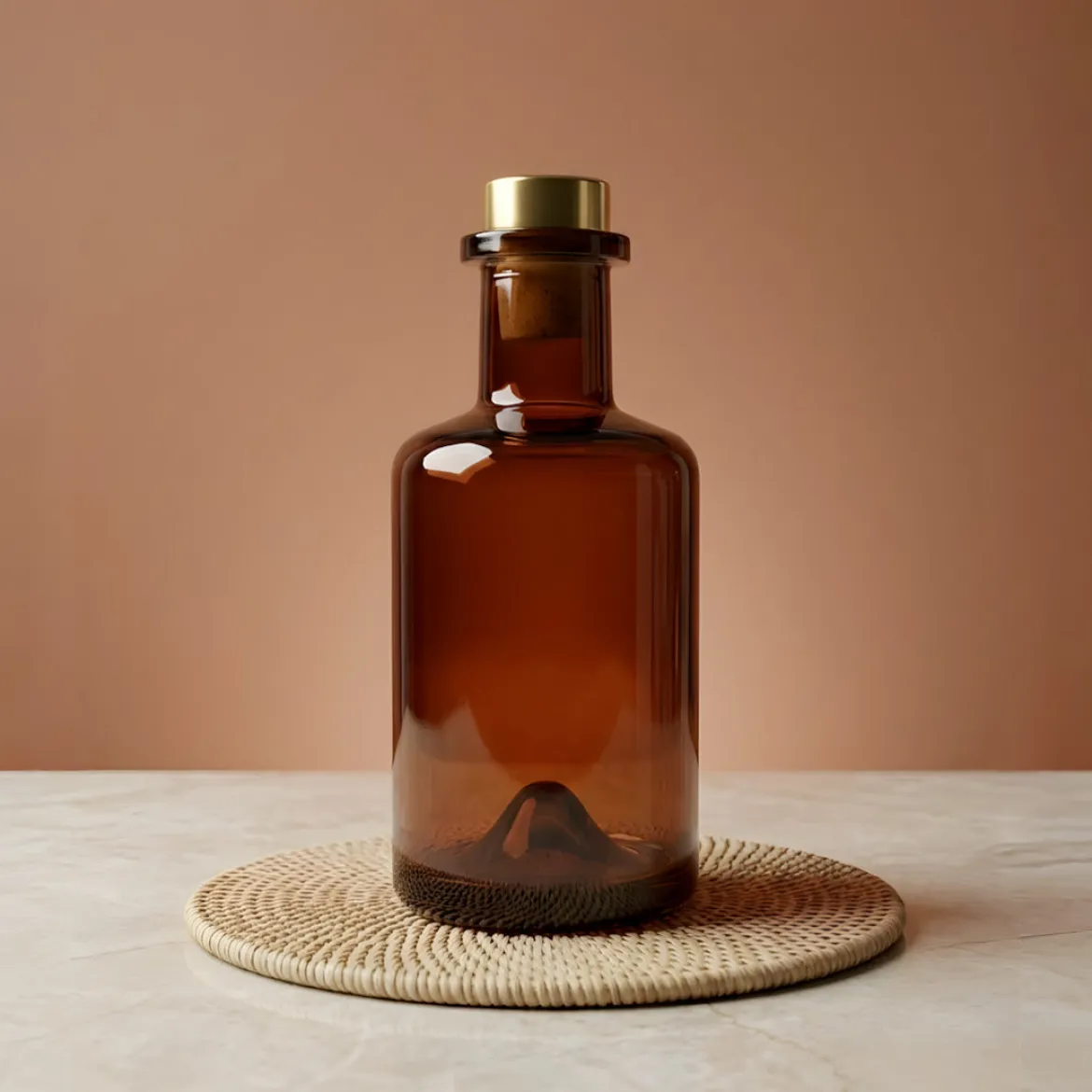 Aura Amber Capillary Diffuser Bottle - 180 ml