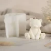 Bear candle mould - Silicone