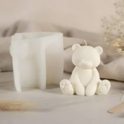 Bear candle mould - Silicone