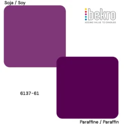 Blackberry dye for candles