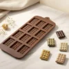 Chocolate bar decoration mould - Silicone