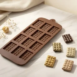 Chocolate bar decoration mould - Silicone
