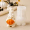 Christmas elf with pumpkin candle mould - Silicone