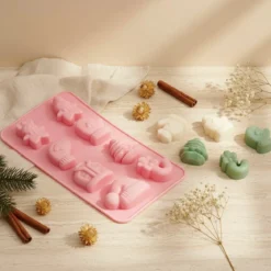 Christmas fondant mould - Silicone