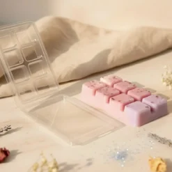 Clamshell Cube mould - For fondants