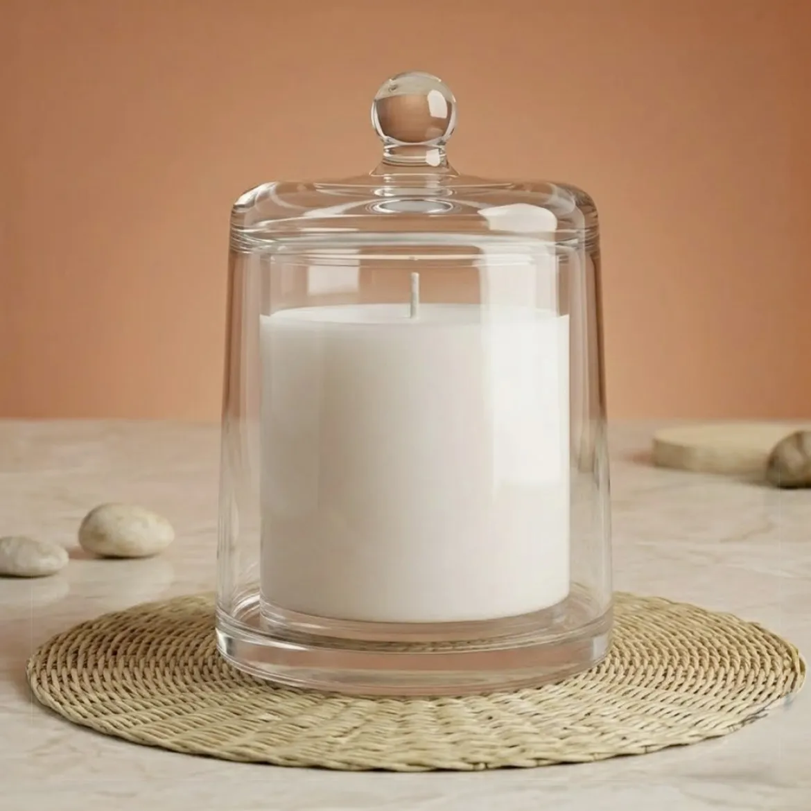 Cloche candle glass Transparent - 210 ml