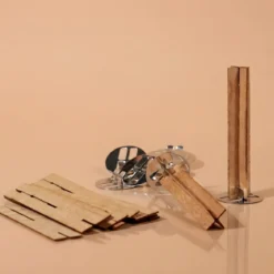Crossed Wooden Wicks for Candles