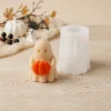Cuddly ghost candle mould - Silicone