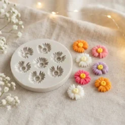 Daisies decoration mould - Silicone