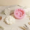 Daisy candle mould - Silicone