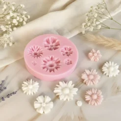 Daisy decoration mould - Silicone
