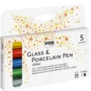 Decorative Pens for Candle Containers - Glitter - Pack of 5
