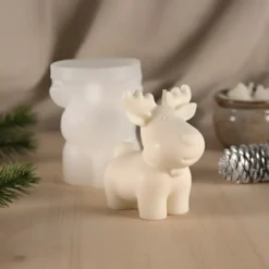 Elk candle mould - Silicone