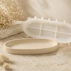 Ellipse mould for Jesmonite creations - Silicone