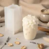 Floral vines candle mould - Silicone