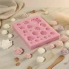 Flower cluster decoration mould - Silicone