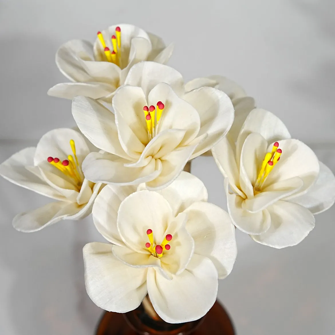 Flower Rattan Stems - 3 x 200 mm