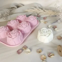 Flowers candle mould - Silicone