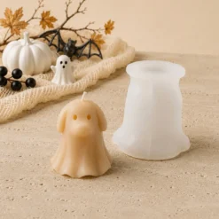 Ghost dog candle mould - Silicone
