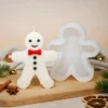 Gingerbread candle mould - Silicone