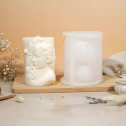 Goddess candle mould - Silicone