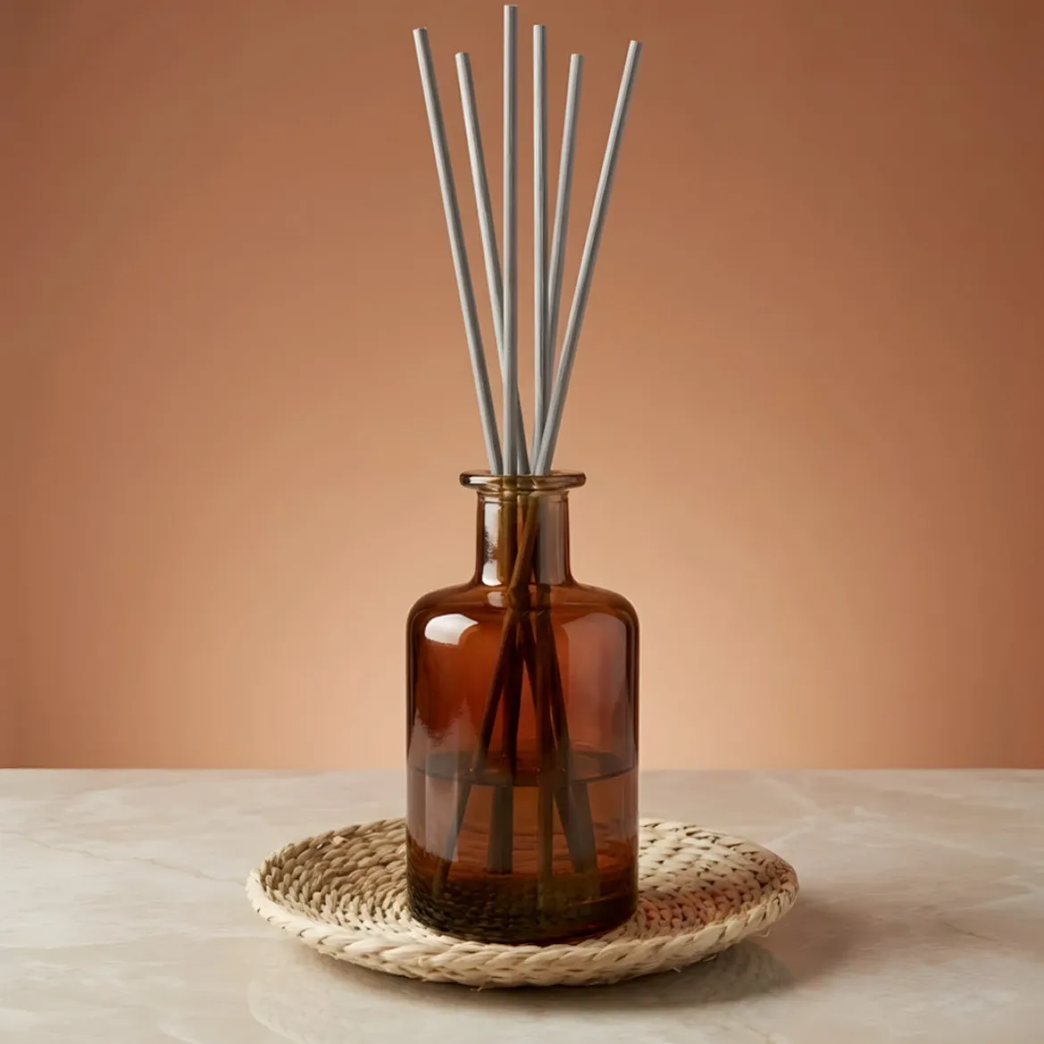 Harmonie transparent amber diffuser bottle - 250 ml