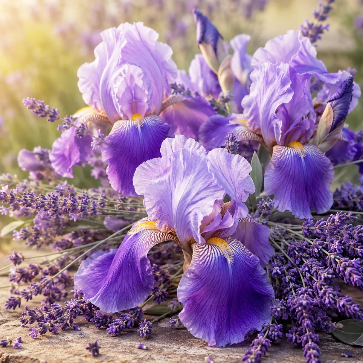 Iris and lavender Boost - Candle fragrance oil