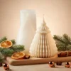 Large fir tree candle mould - Silicone