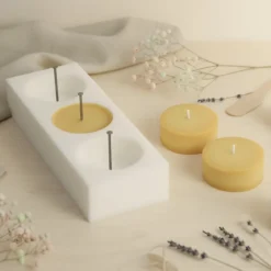 Large round tealight mould - Silicone