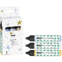 Liquid Decorative Pens for Candle Containers - Glitter - Set of 3