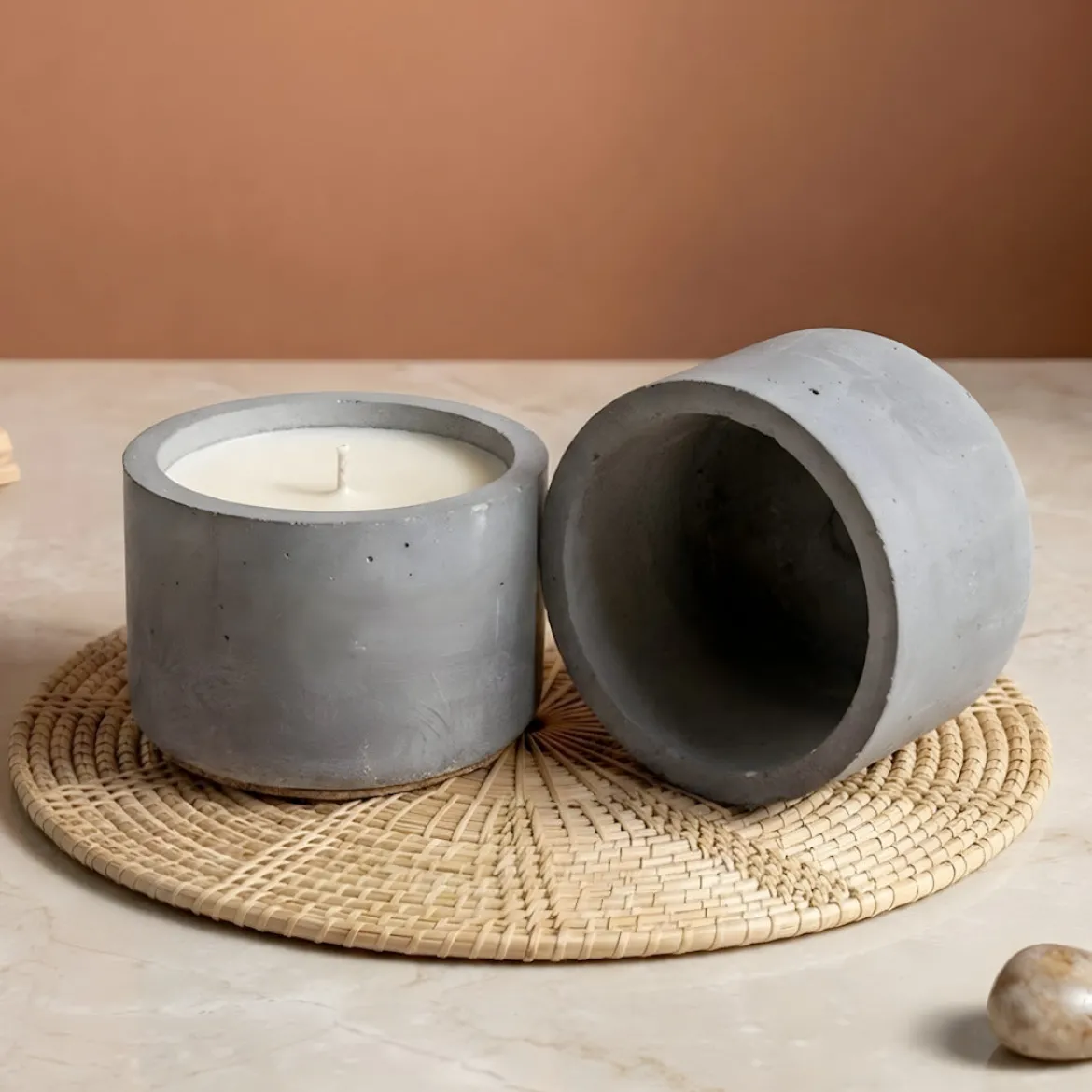 Marie concrete container - 275 ml