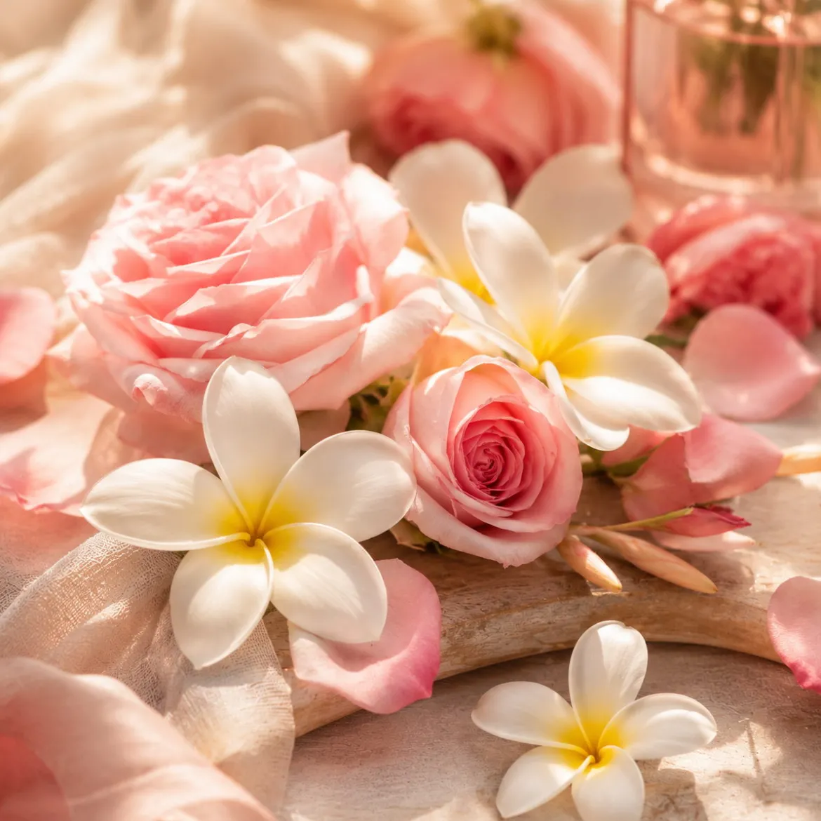 Monoï rosé - Candle fragrance oil