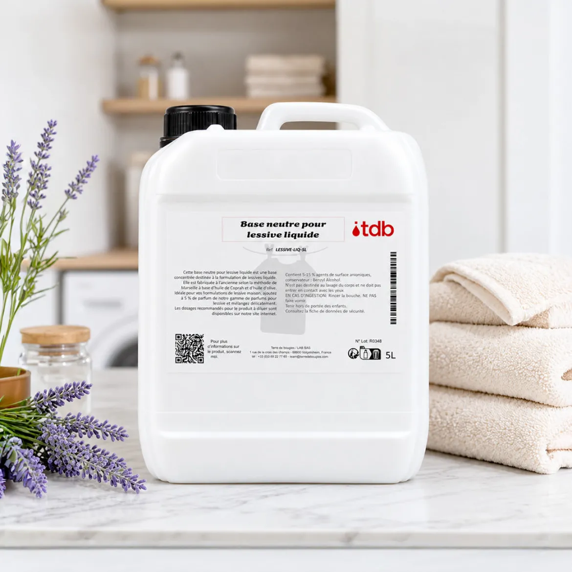Neutral base for liquid detergent