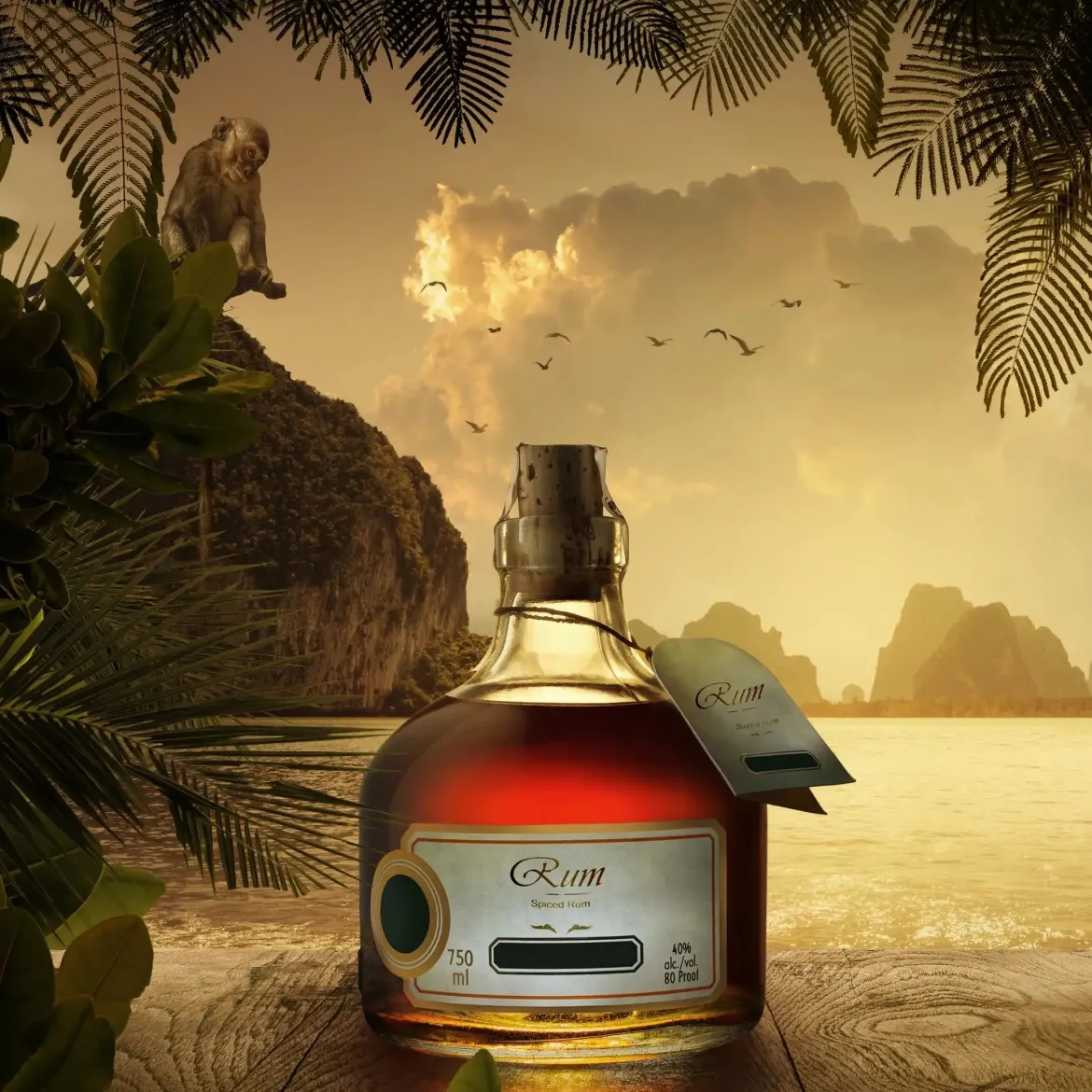 Old rum - Candle fragrance oil