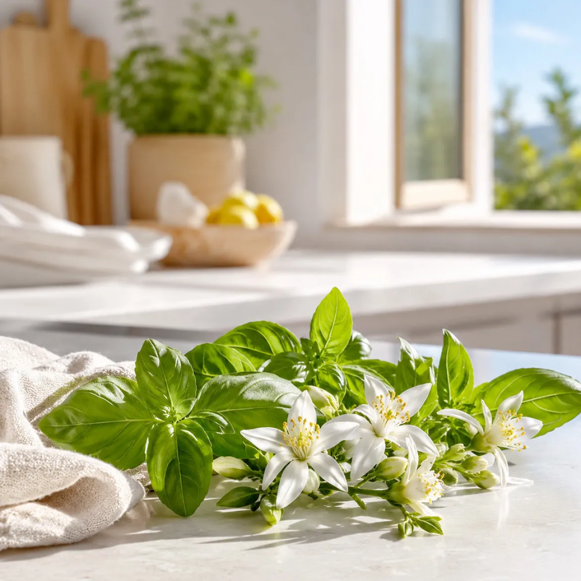 Orange blossom and basil - Detergent fragrance