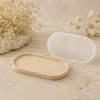 Oval tray mould for Jesmonite creations - Silicone