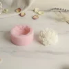 Peony candle mould - Silicone