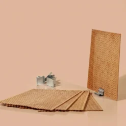 Perforated wooden wicks for candles