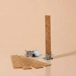 Perforated wooden wicks for candles