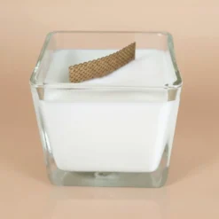 Perforated wooden wicks for candles