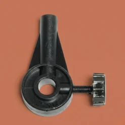 Plastic holder for candle holder