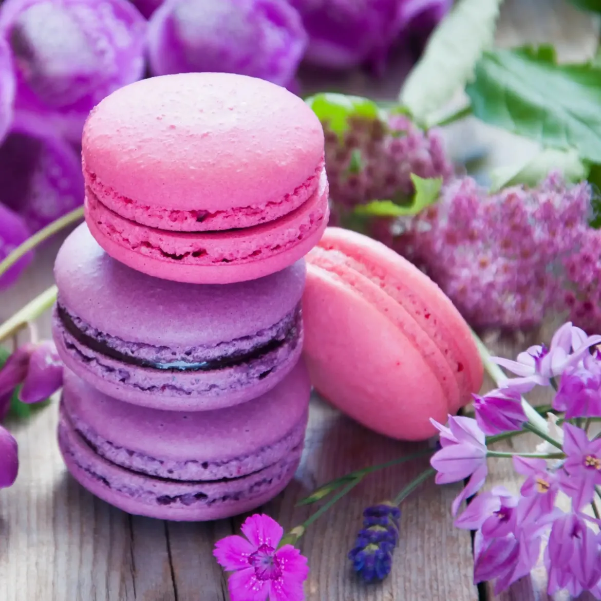 Raspberry and violet macaron - Candle fragrance oil