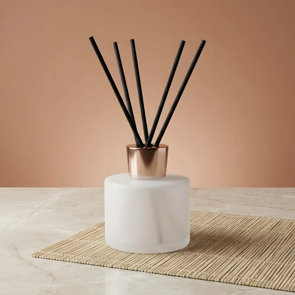 Rose gold conical necklace for Karma diffuser