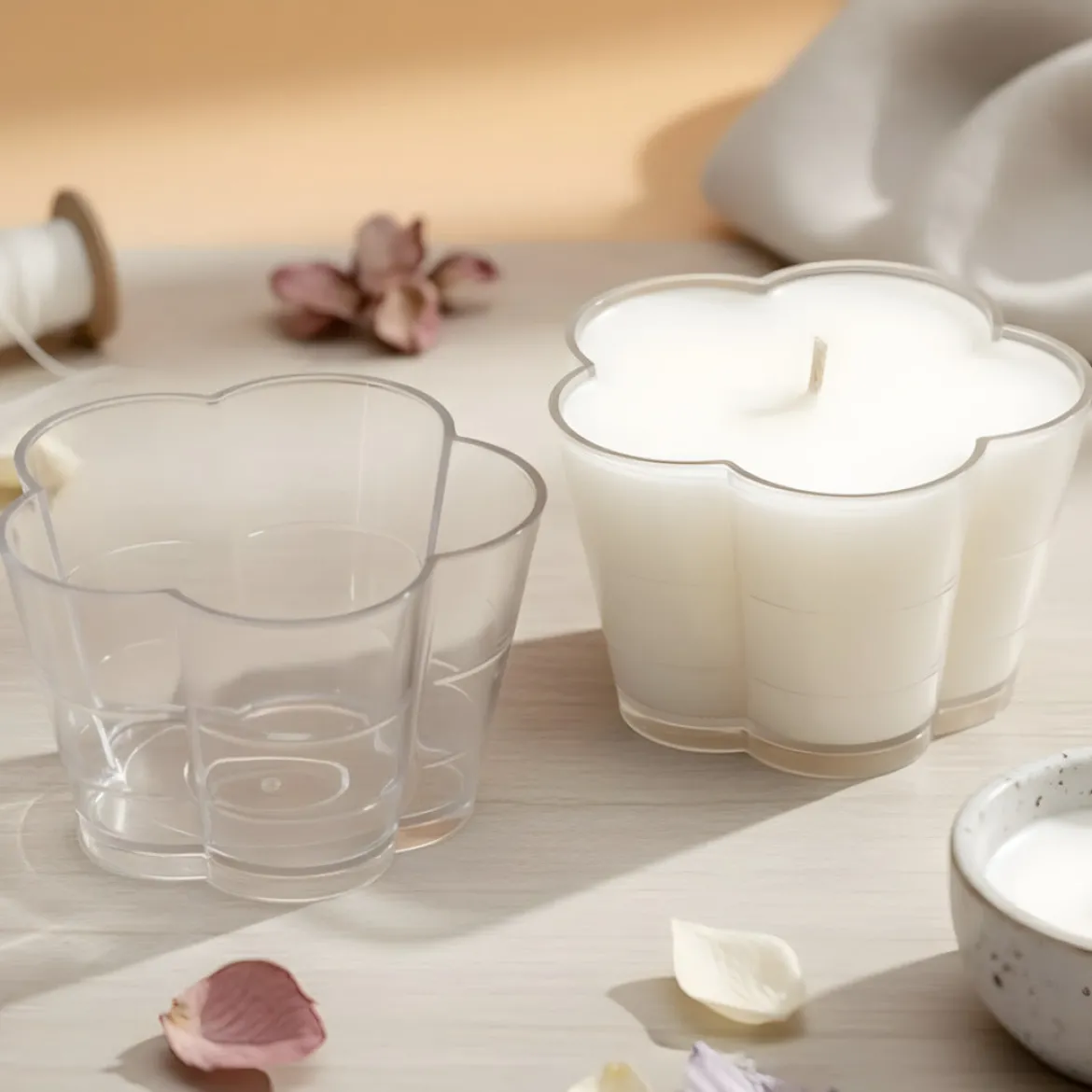 Rosette tealight mould - Polycarbonate