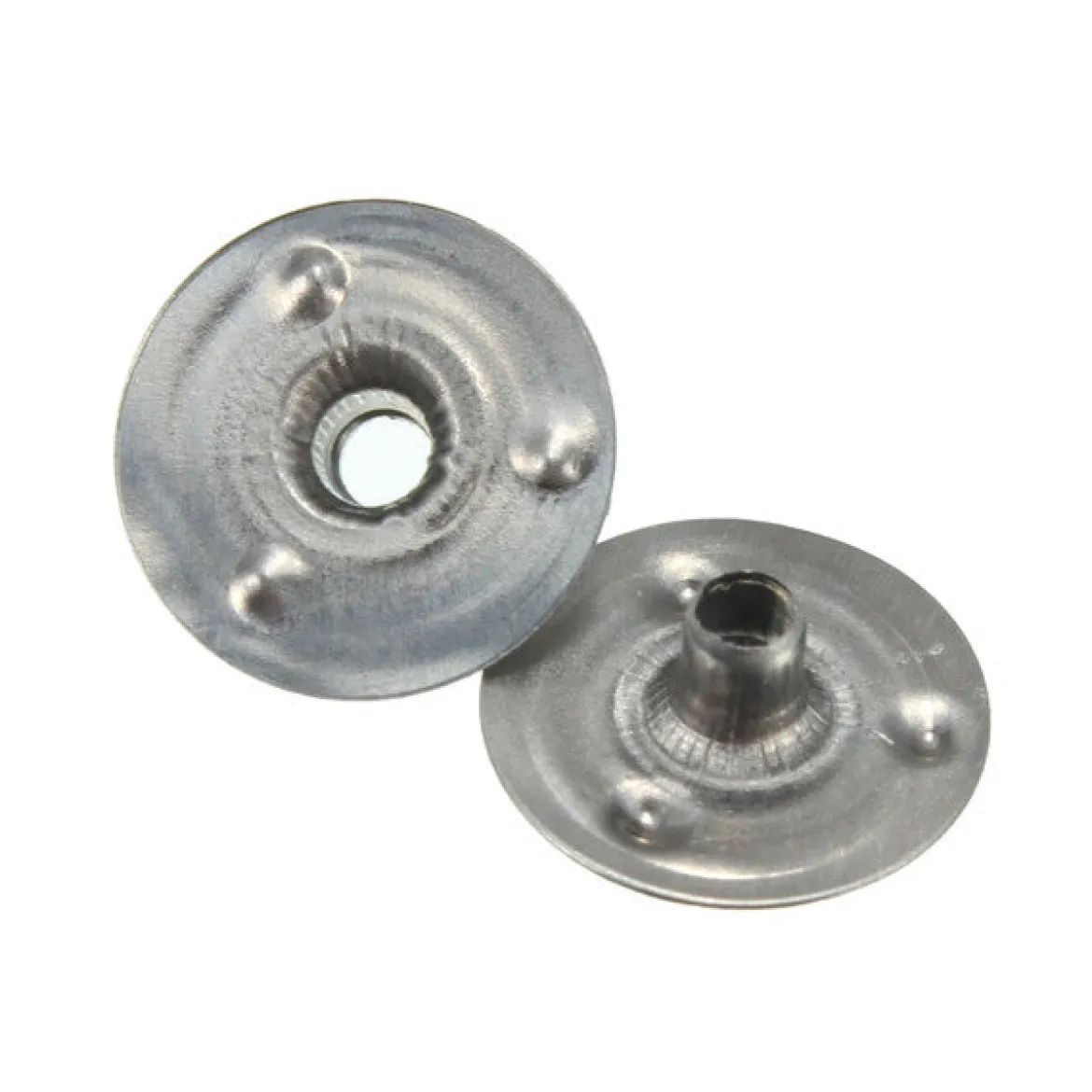 Round wick holder with hole