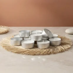 Silver tealight bowl