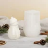 Snowman candle mould - Silicone
