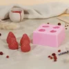 Strawberry decoration mould - Silicone