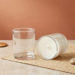 Transparent candle glass - 200 ml
