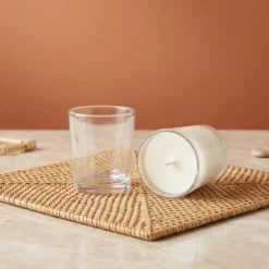 Transparent candle glass - 70 ml